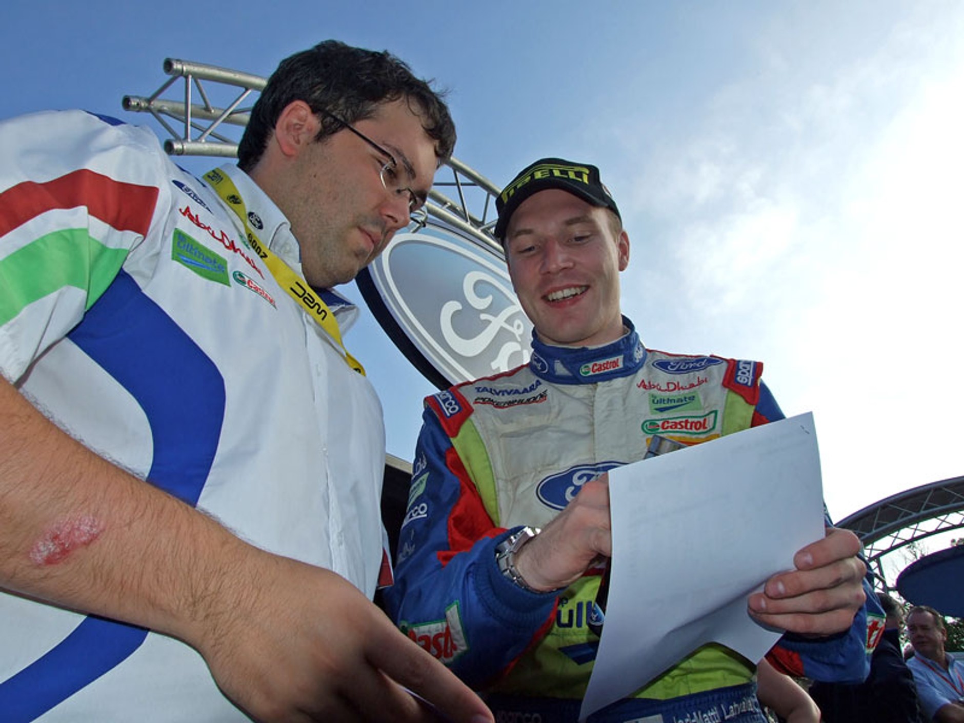 Rajd Polski 2009: tak wyglądały kulisy... (fotogaleria Marcin Karaczun)