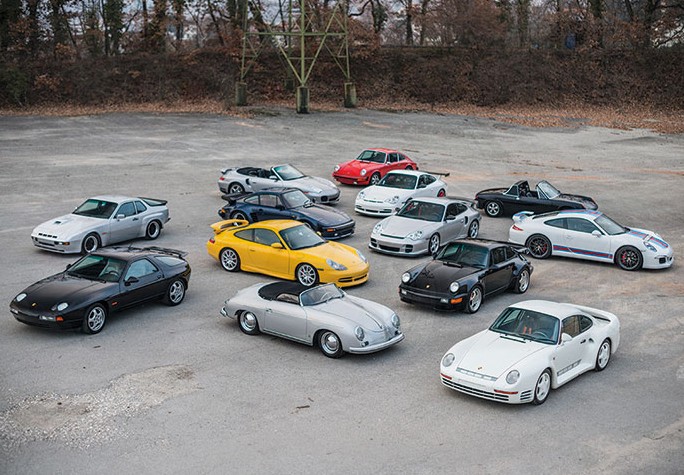 Kolekcja Porsche na sprzedaż