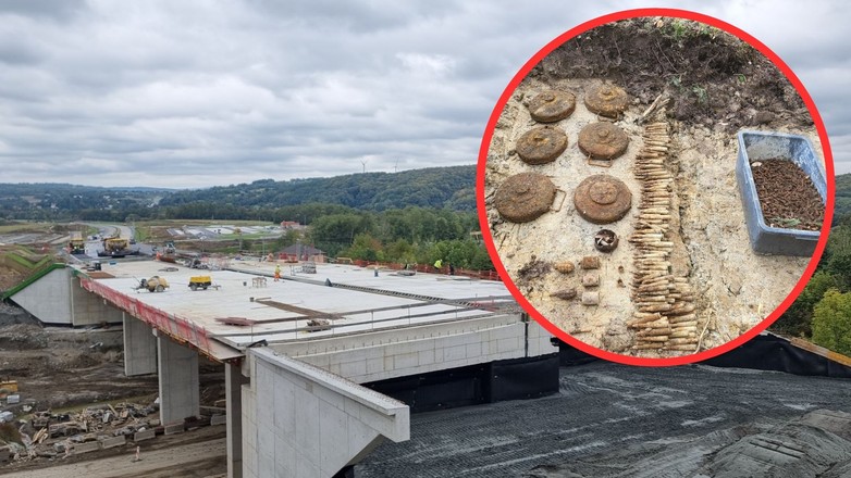 Na budowie S19 w okolicach Dukli znaleziono niewybuchy. Trasa Via Carpatia na tym odcinku przebiega przez "dolinę śmierci"