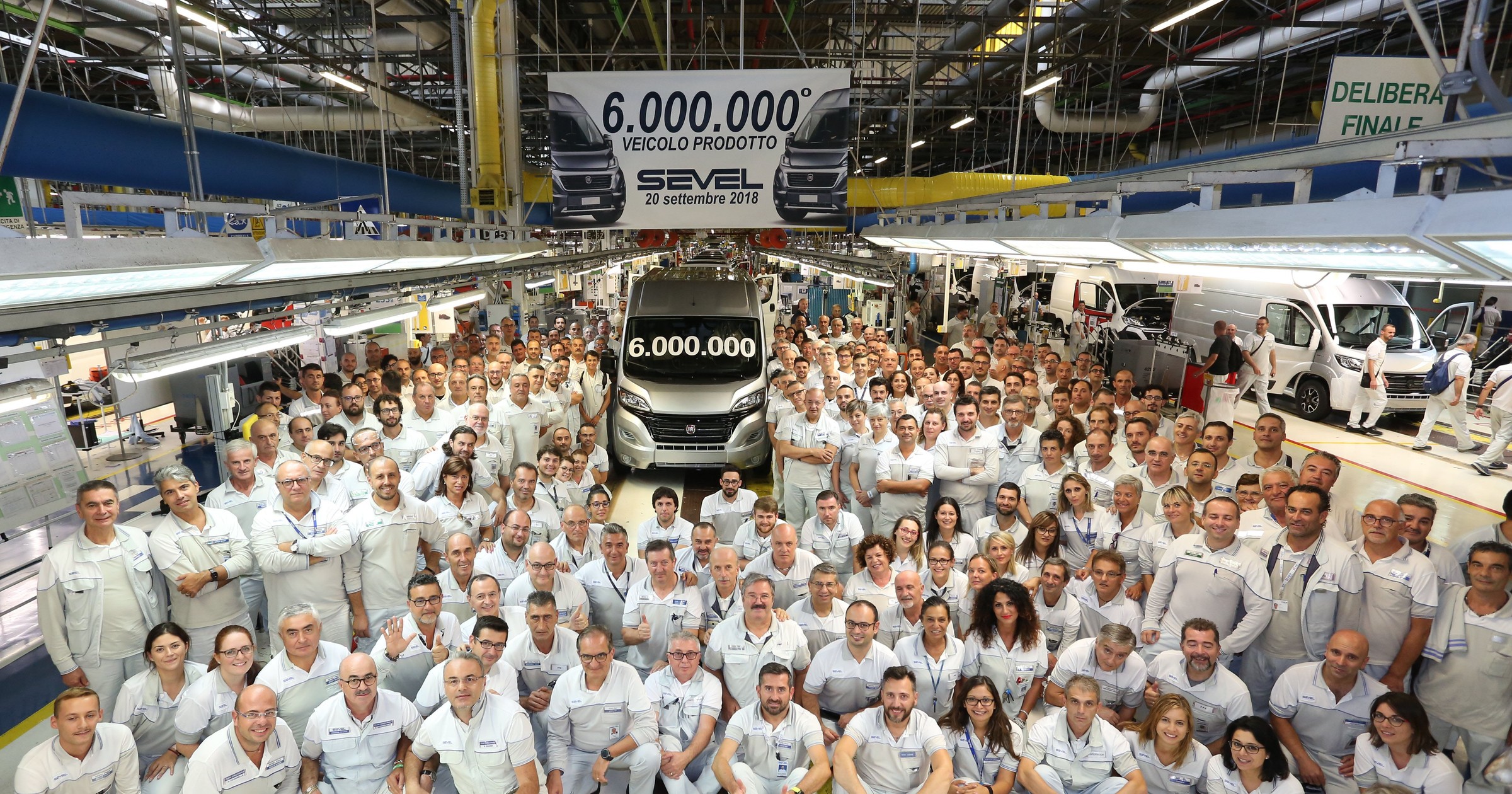 Fabryka Fiat-Professional Sevel i 6 milionowy egzemplarz pojazdu