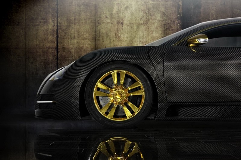 Bugatti Veyron 16.4 Vincero dOro – złota szkarada