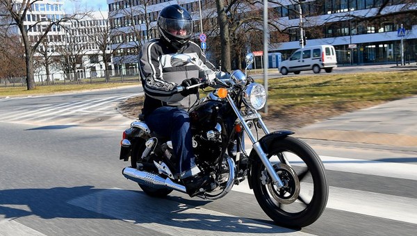 Kymco Zing II 125 - chopper na co dzień