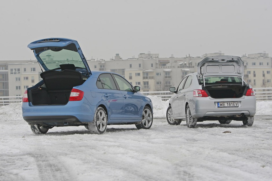 Peugeot 301 kontra Skoda Rapid: limuzyny małego formatu