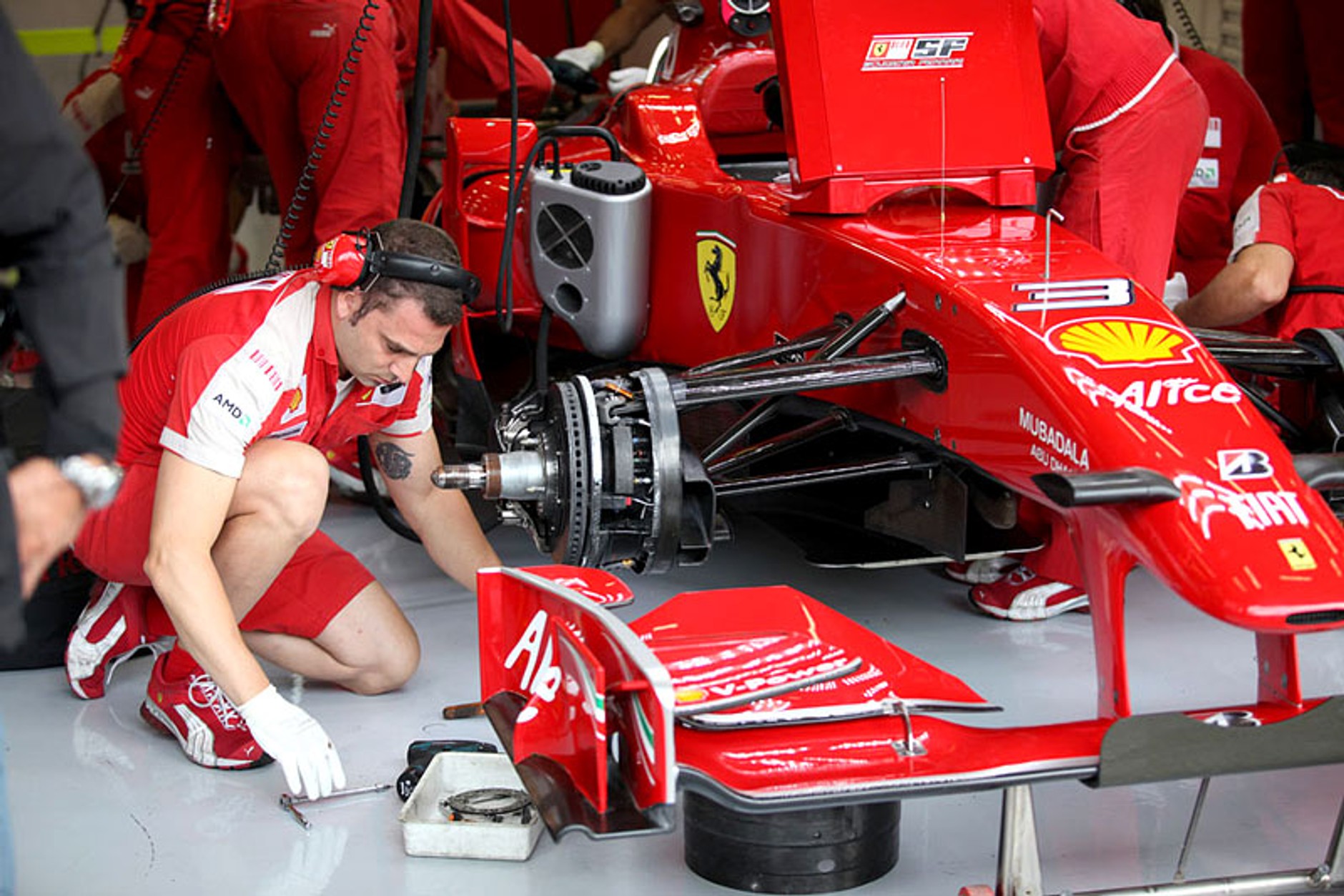 Grand Prix Europy 2009: Formuła 1 od kulis - fotogaleria Jiří Křenek