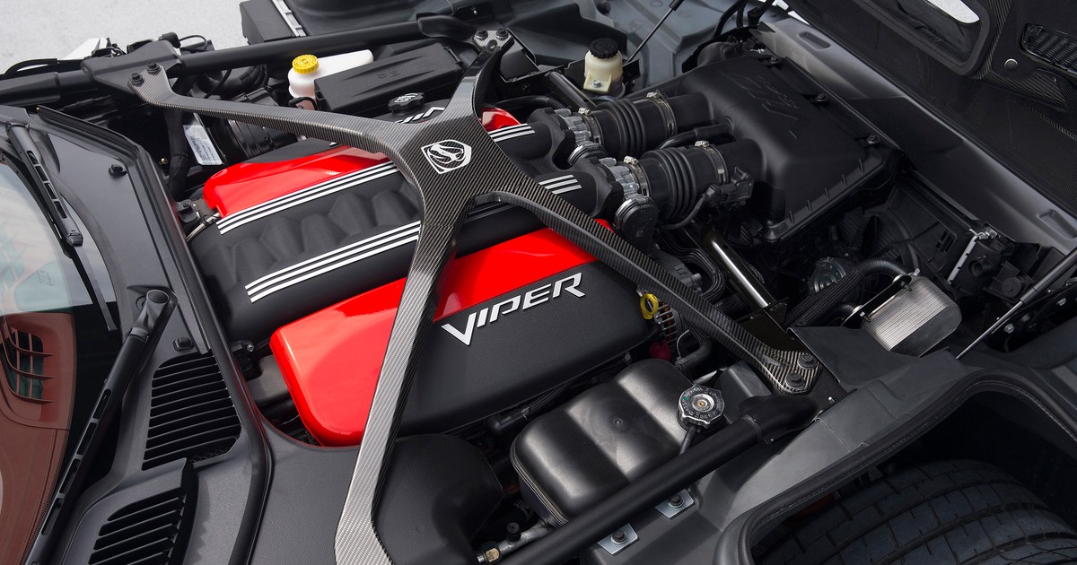 V10 Dodge'a Vipera o pojemności 8390 cm sześc.