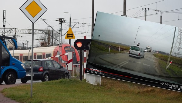 Zaoszczędził trzy minuty. Może zapłacić kilka tys. mandatu [WIDEO]