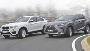 Lexus NX kontra BMW X4 - hybryda kontra diesel