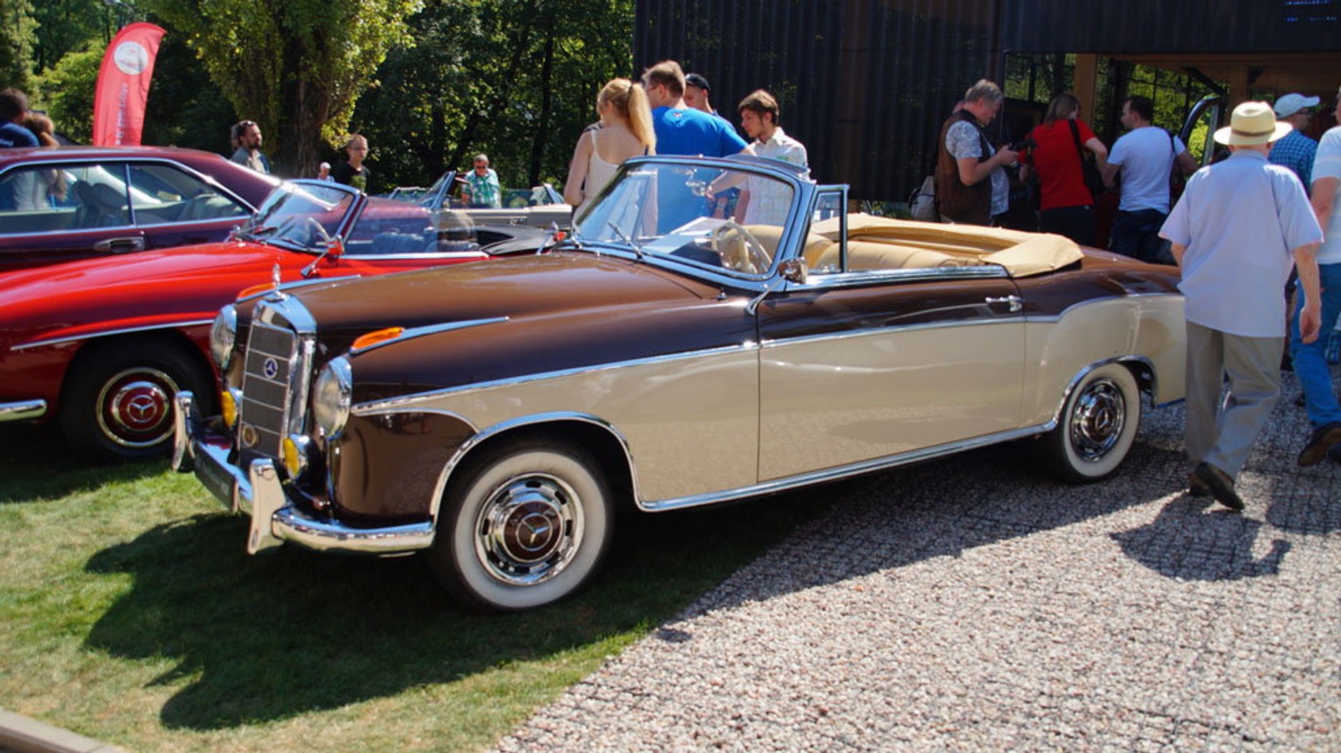 Dzień Klasyków w Stacji Mercedes na warszawskim Powiślu (2.08.2015 r.)