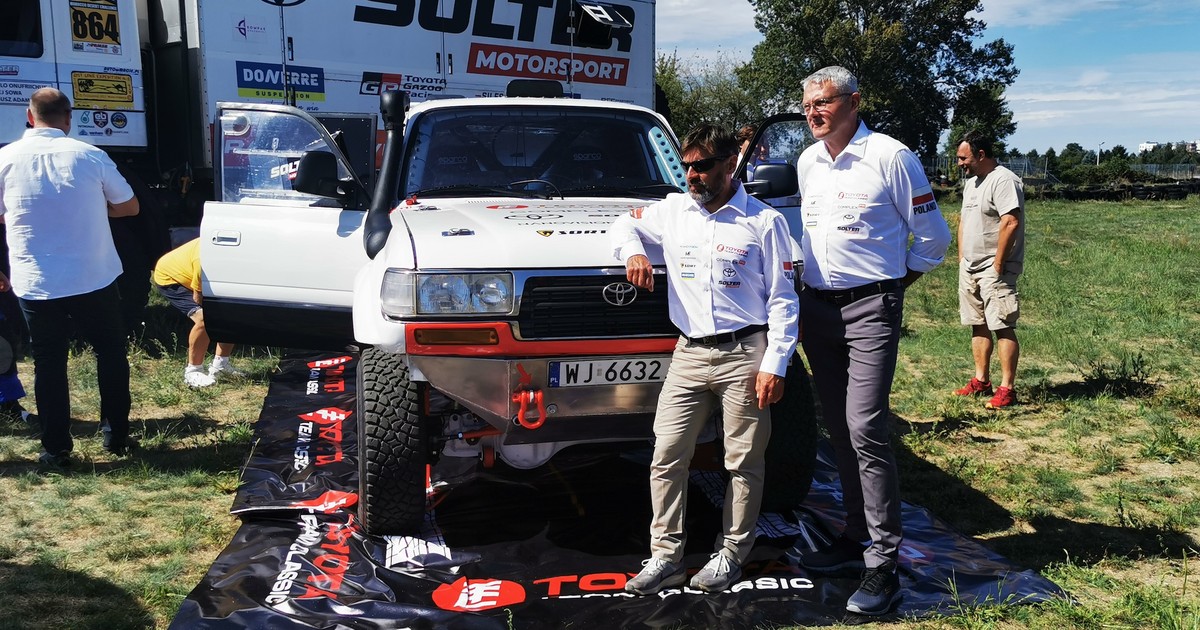 Toyota Land Cruiser HDJ80 w wersji przystosowanej do rajdów ekstremalnych