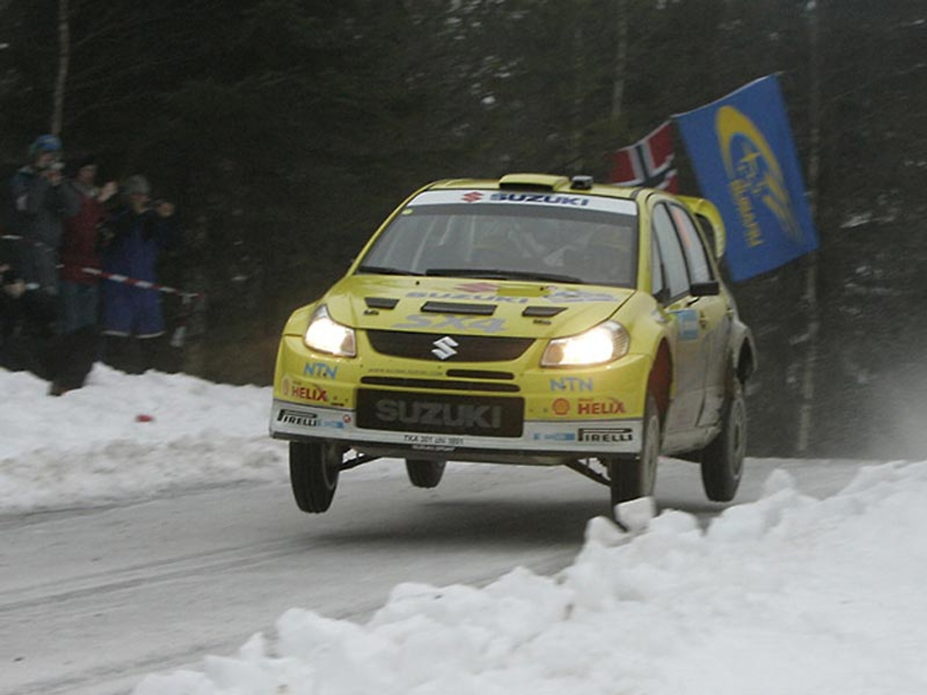 Rajd Szwecji 2008: Gardemeister wywalczył punkty dla Suzuki