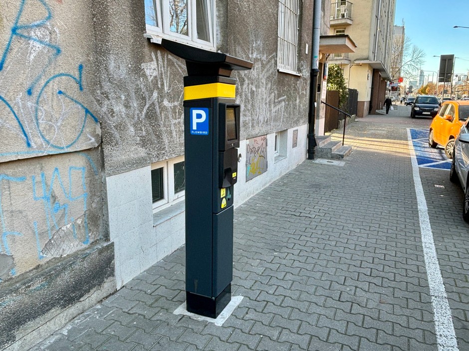Nowe parkomaty w Warszawie