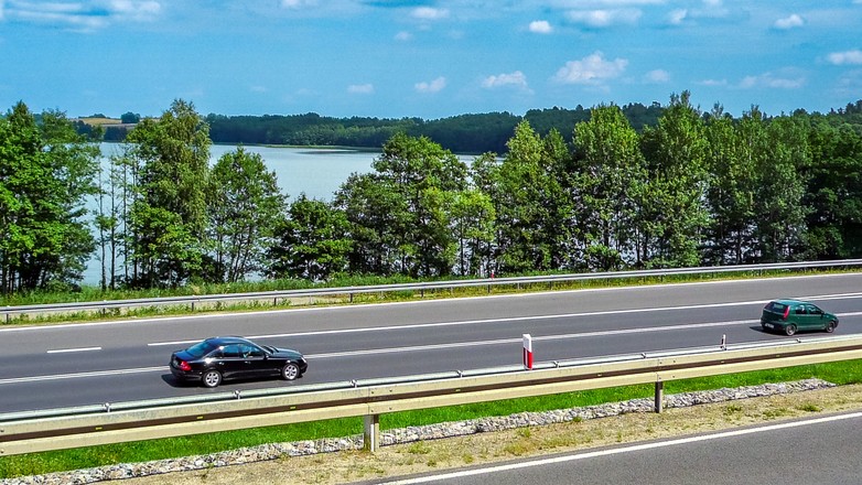 S16-Olsztyn-Biskupiec -obecny-odcinek-jednojezdniowy