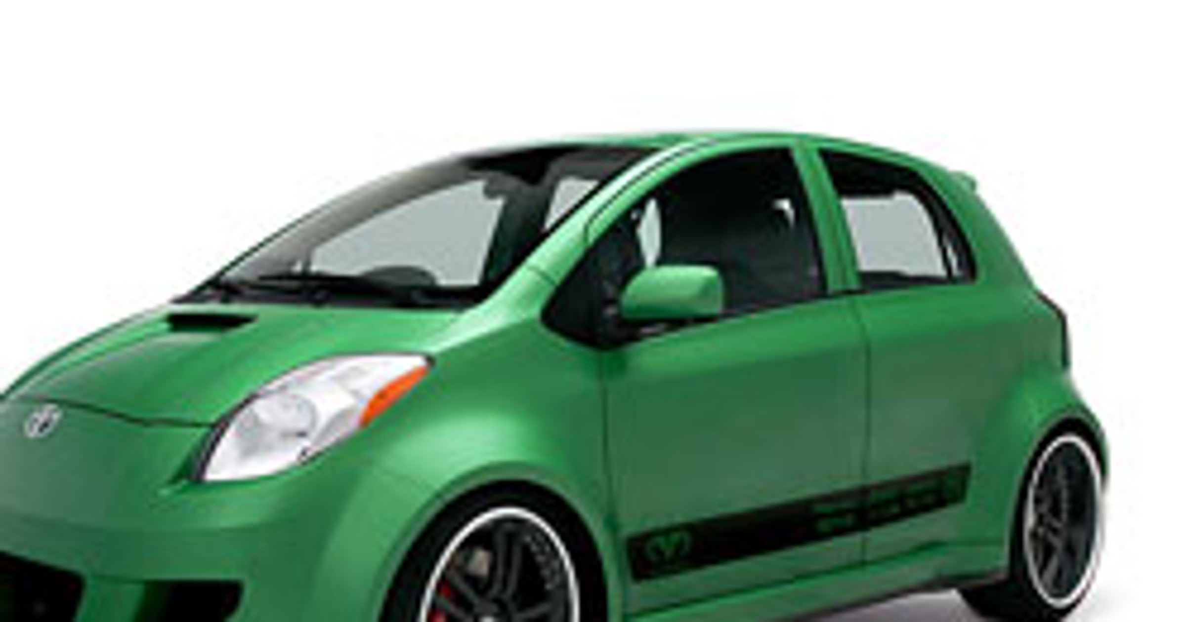 SEMA 2008: Toyota Yaris Tailback – zielono mi...