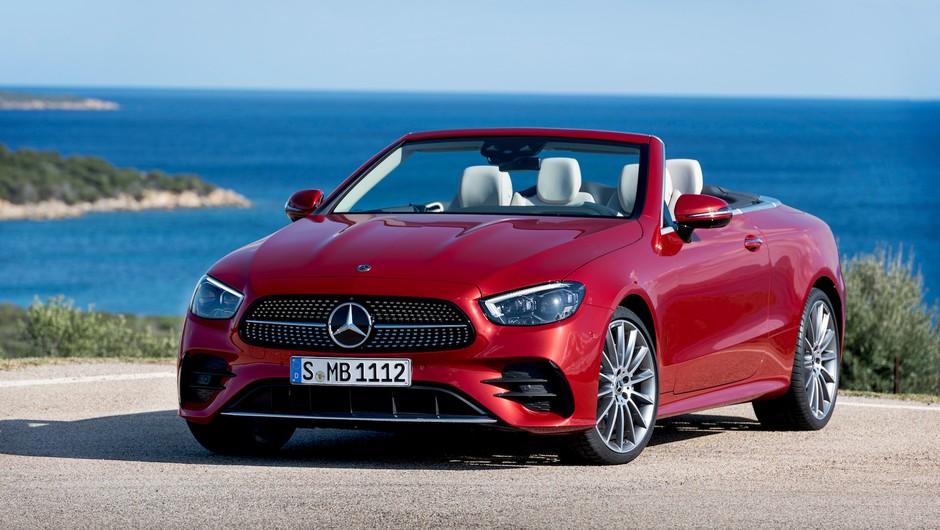 Mercedes klasy E kabriolet po liftingu