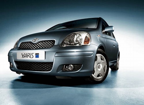 Toyota Yaris Blue