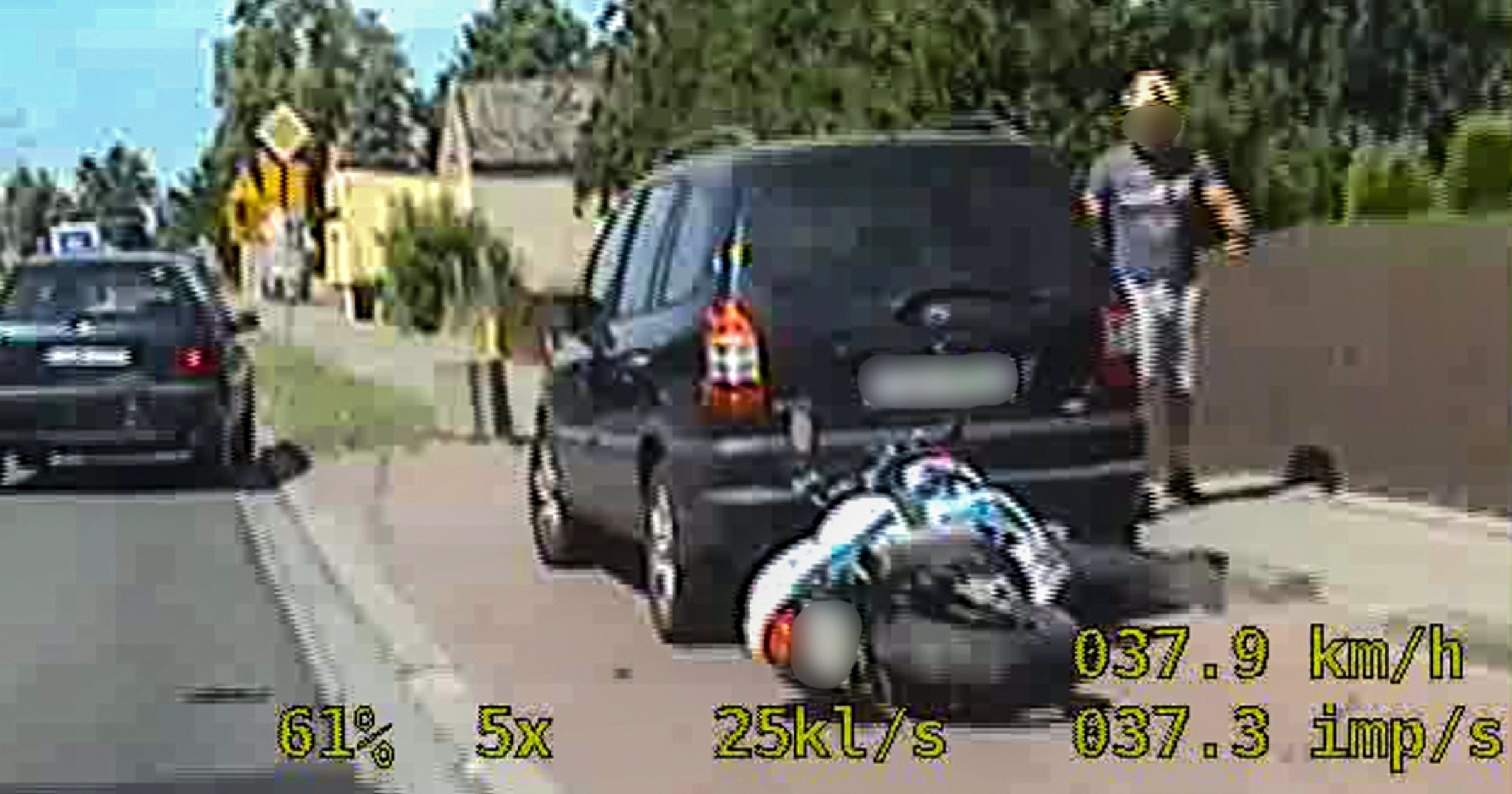 Wypadek z uciekającym motocyklistą