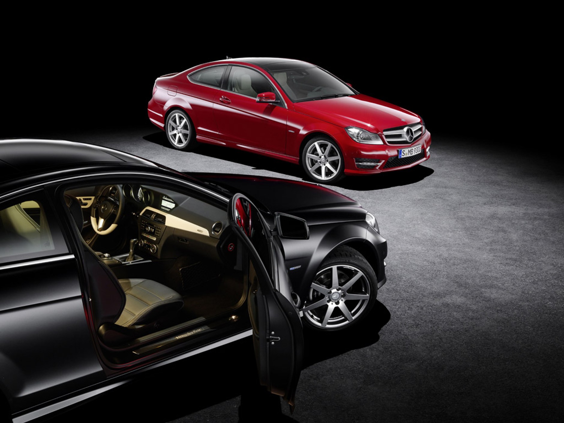 Mercedes C coupe to najpiękniejsza strona klasy C