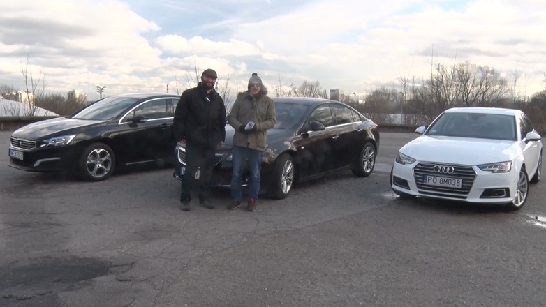 Auta bez ściemy - Audi A4 kontra Peugeot 508 i Opel Insignia