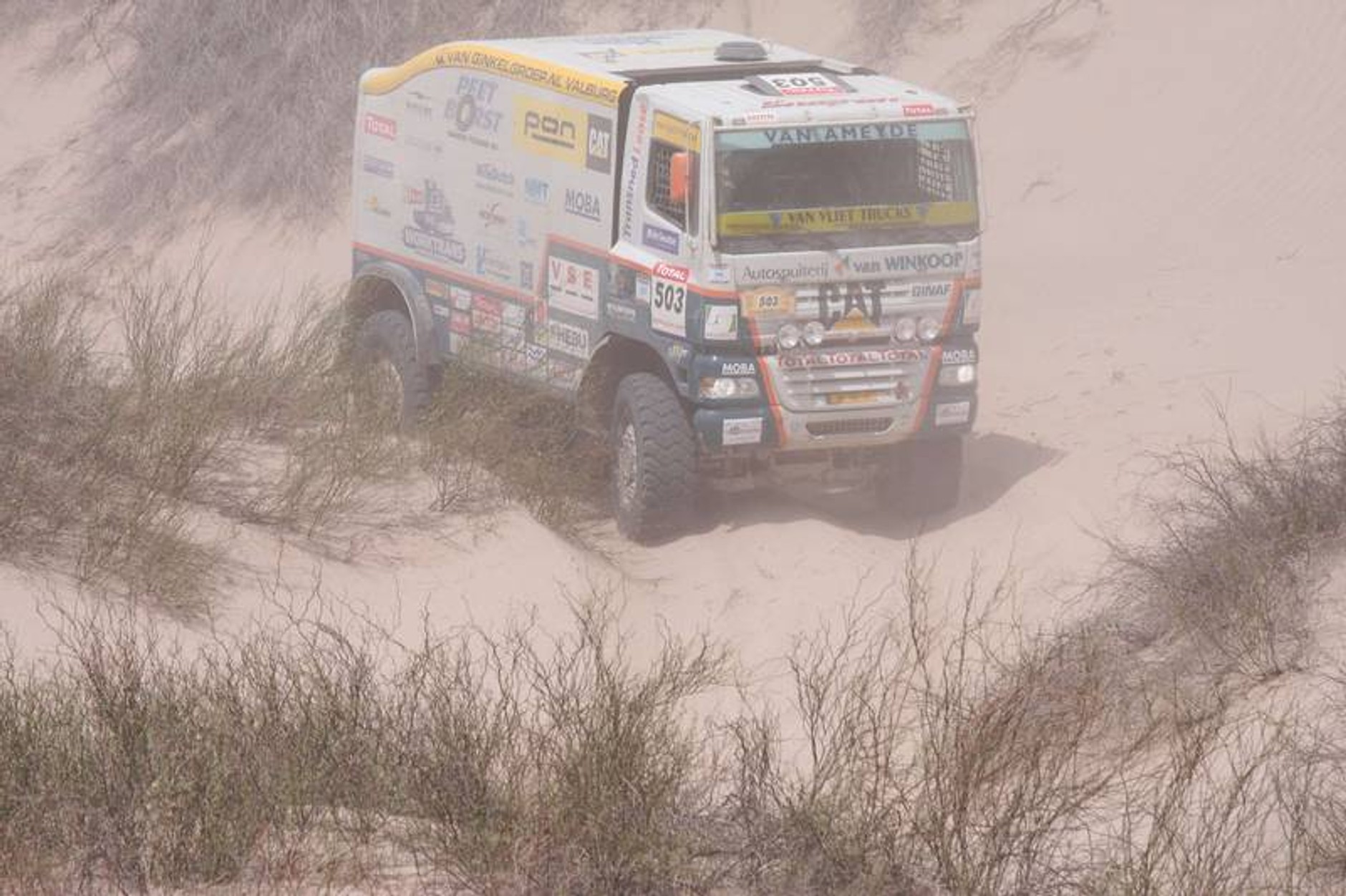 Rajd Dakar 2009: radość na mecie (fotogaleria 3.)