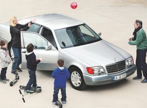 Mercedes W140 - nie tylko dla prezesa