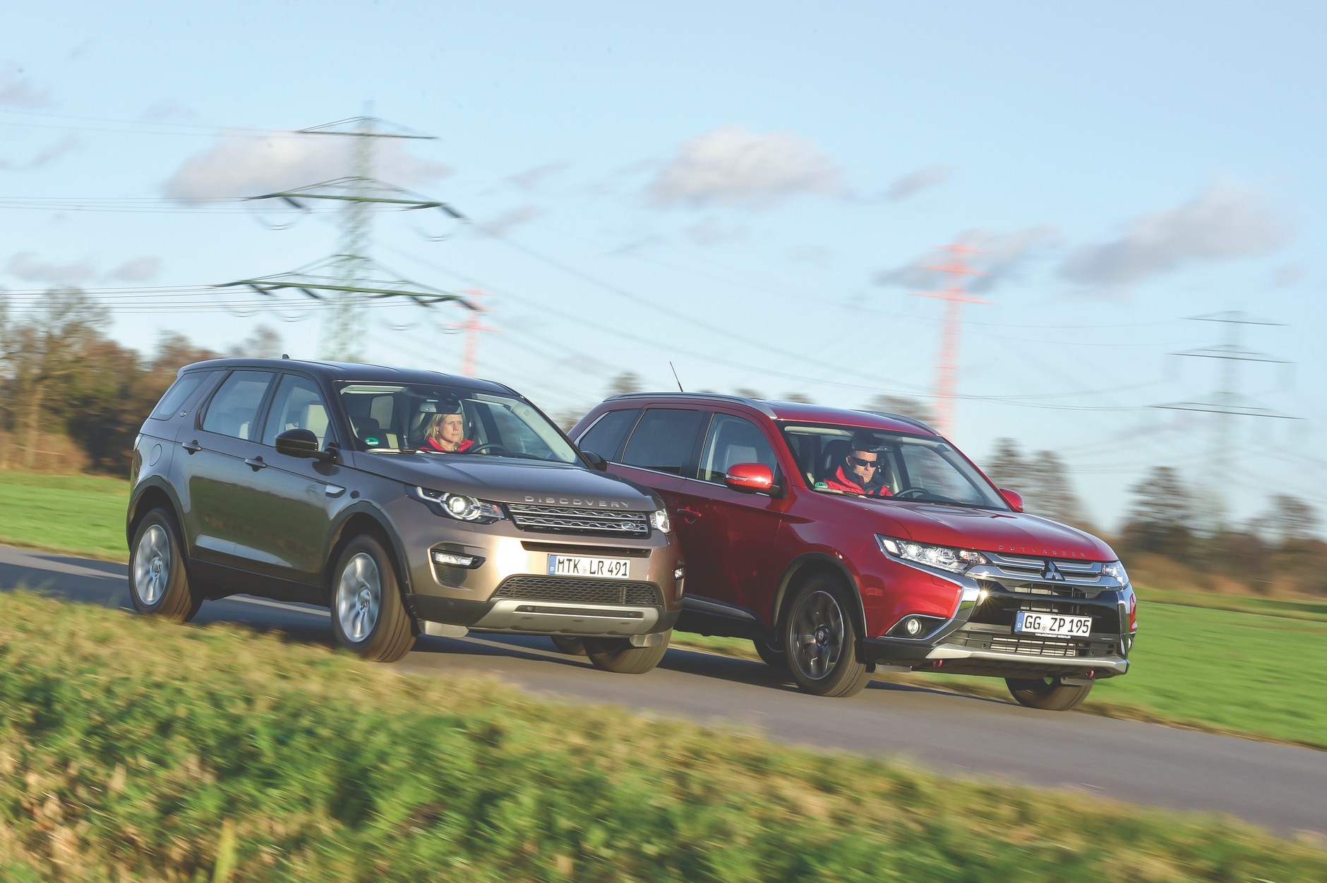Land Rover Discovery Sport kontra Mitsubishi Outlander