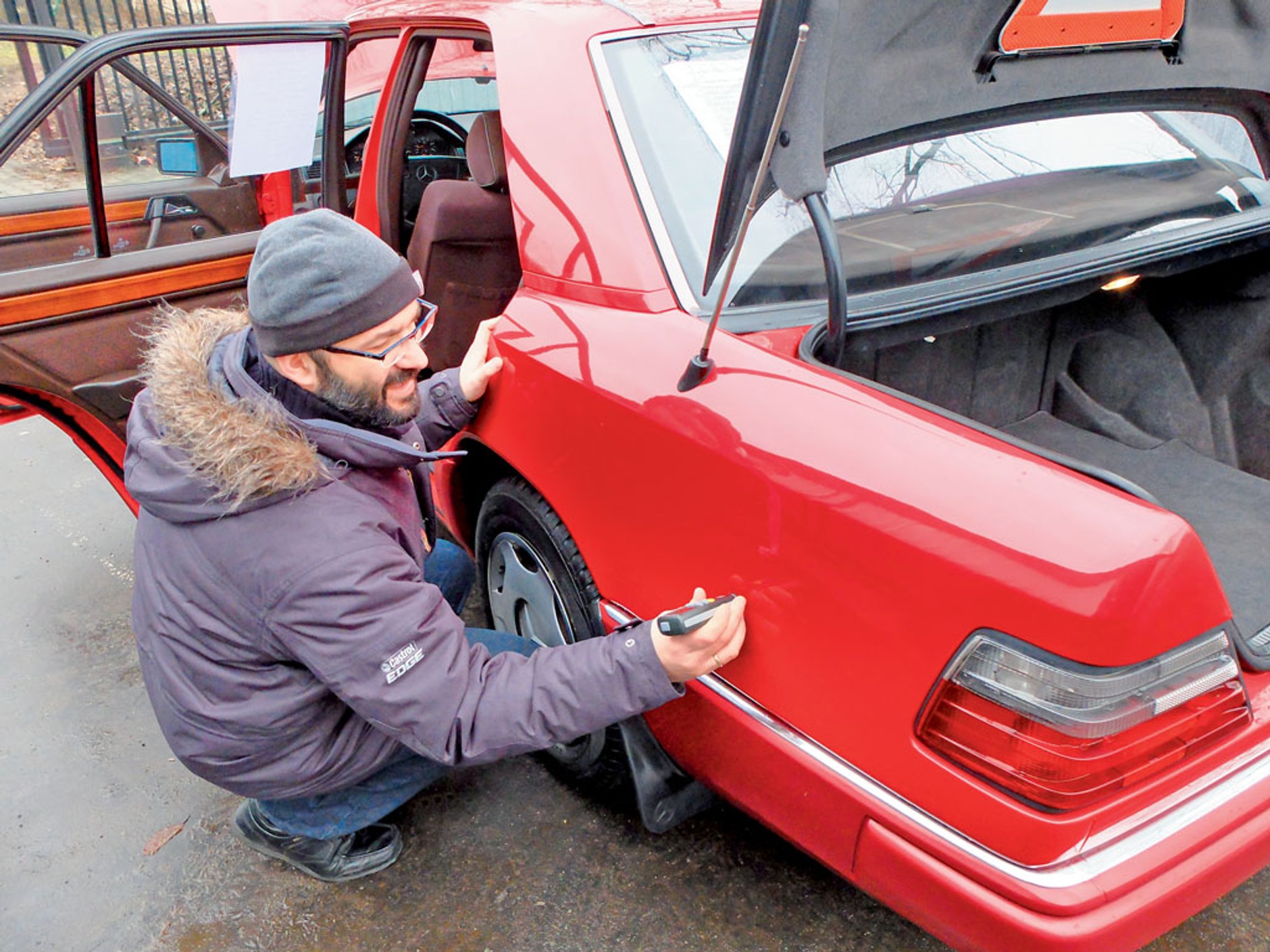 Auto z ogłoszenia - Mercedes W124 jako obiekt spekulacyjny