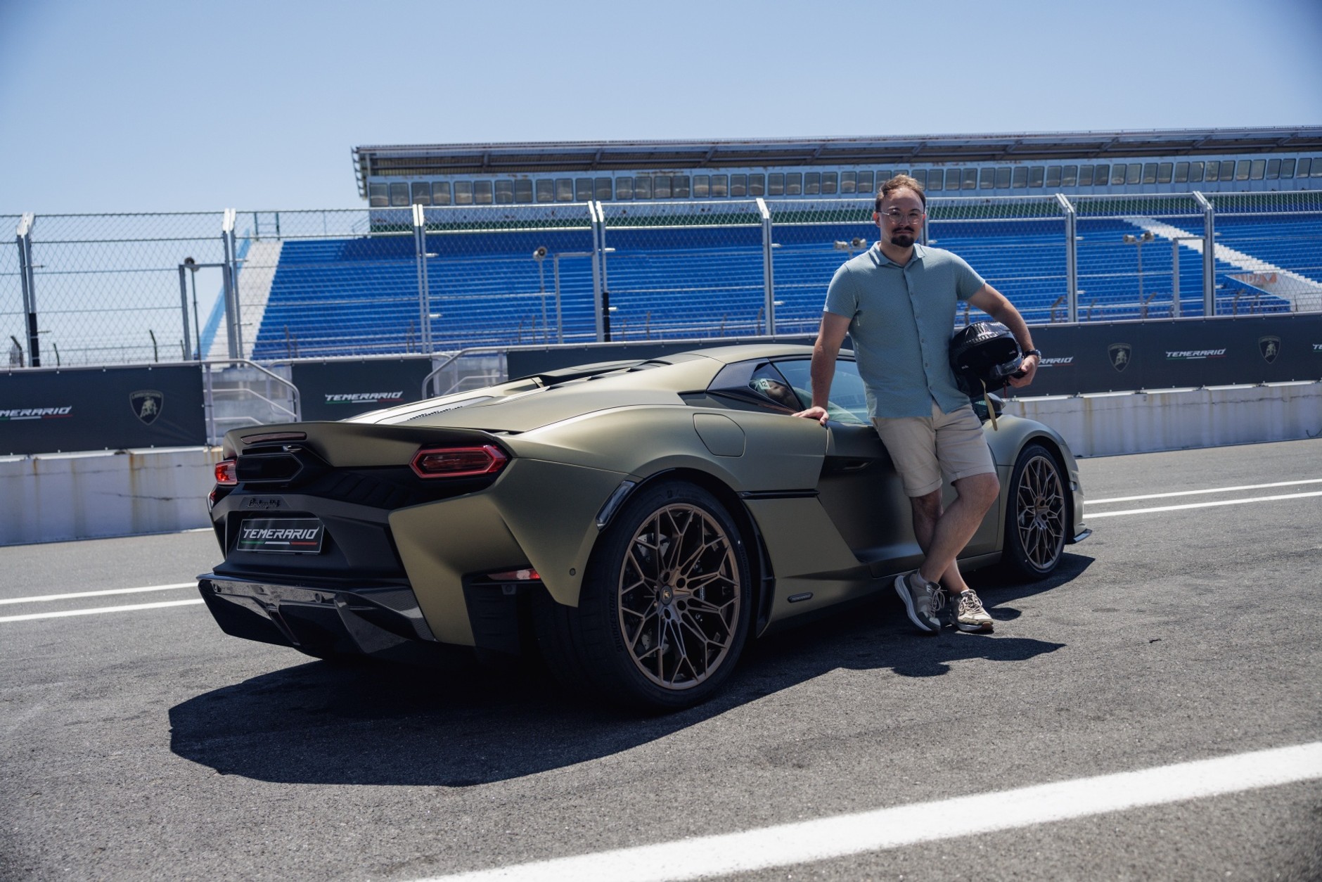 Pierwsza jazda Lamborghini Temerario