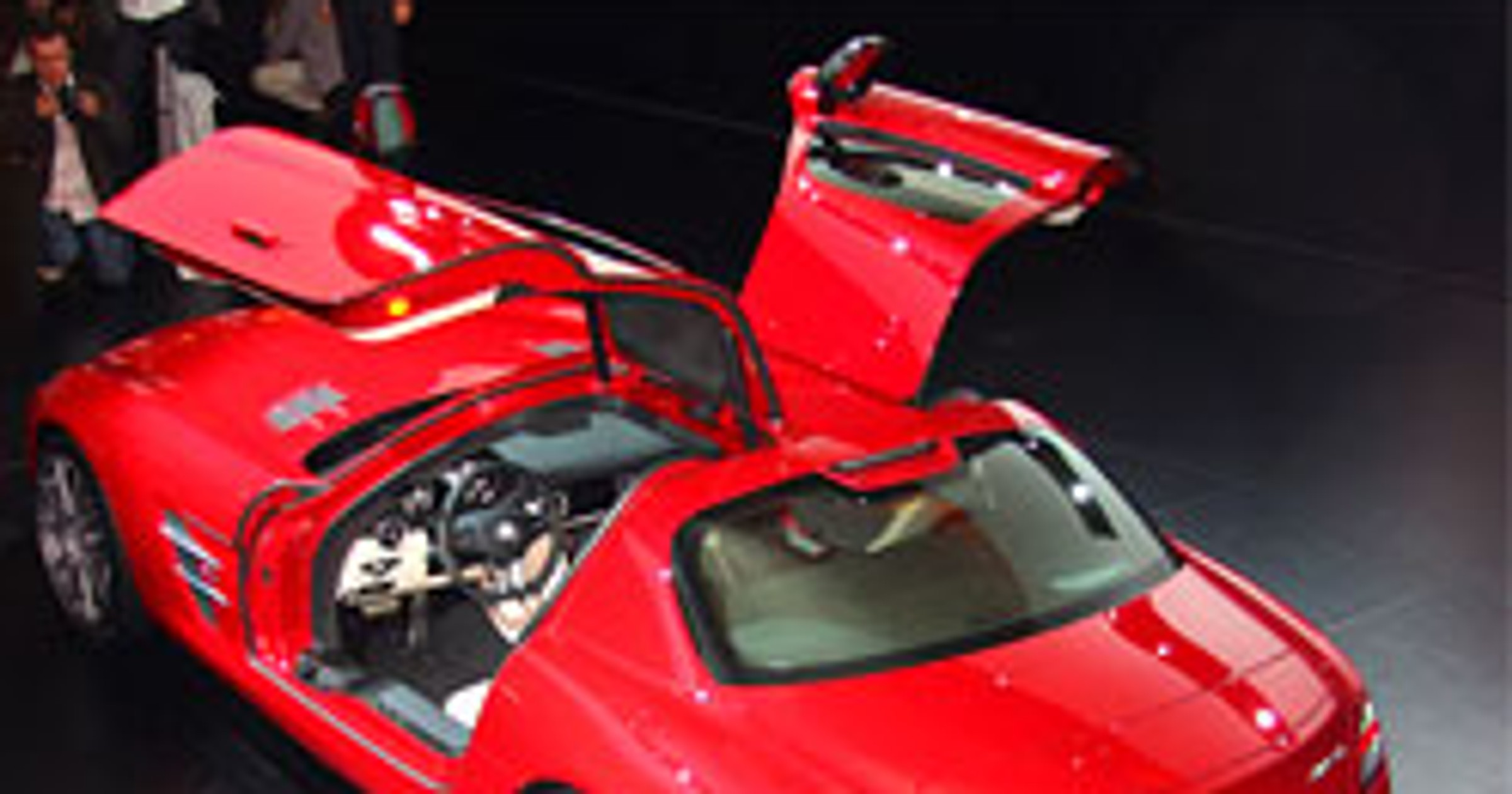 IAA Frankfurt 2009: Mercedes-Benz SLS AMG – Gullwing XXI wieku, pierwsze wrażenia