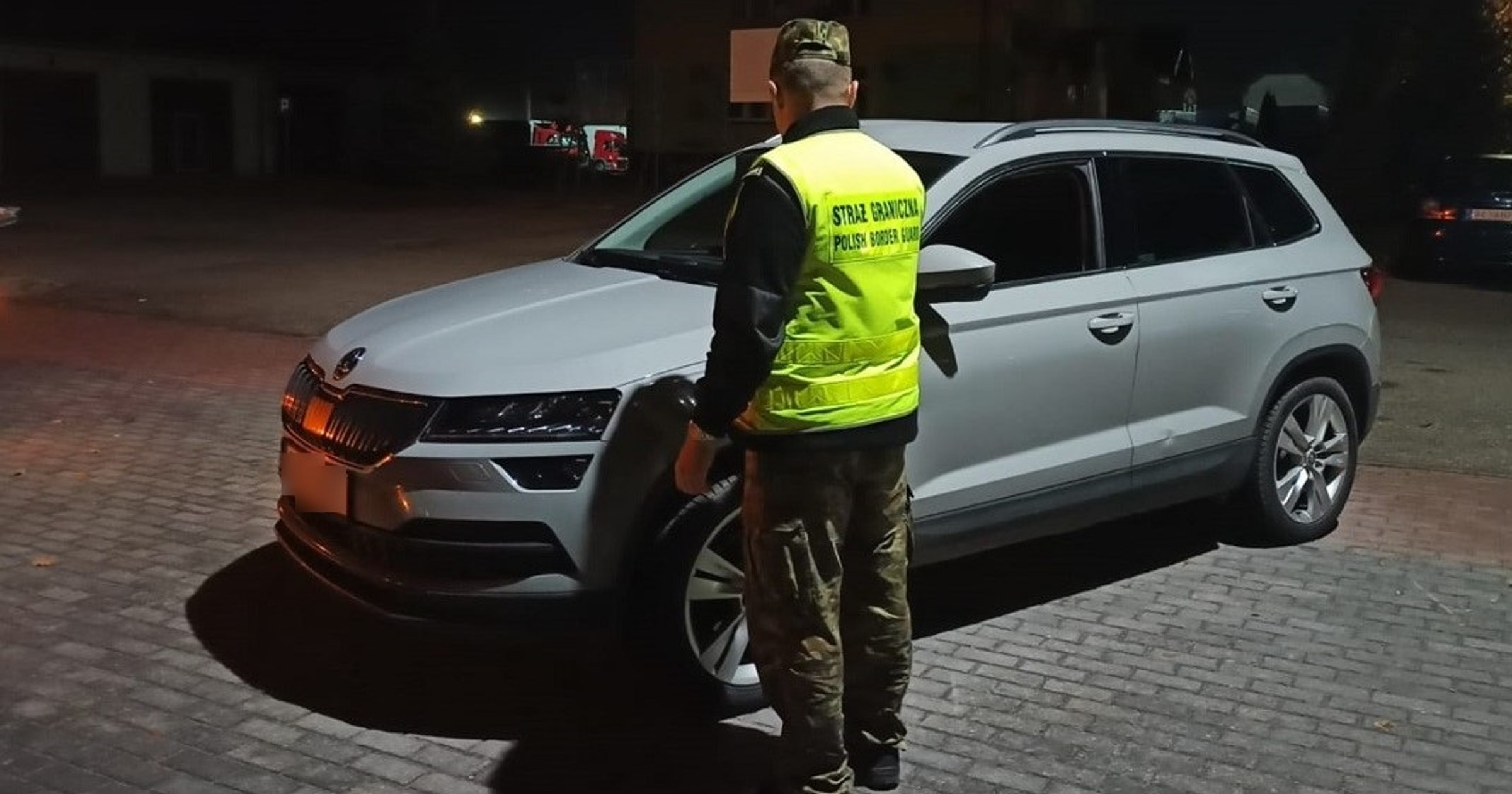 Skradziona Skoda Karoq