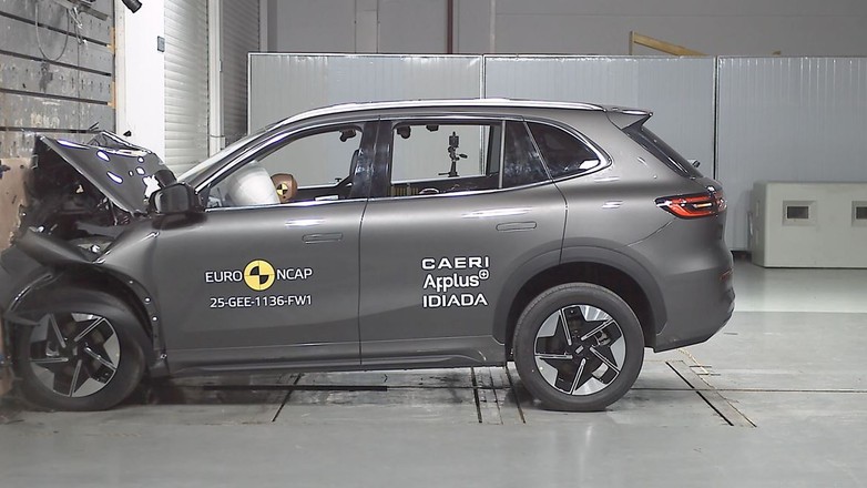 Crash test: Geely EX5 (2025)