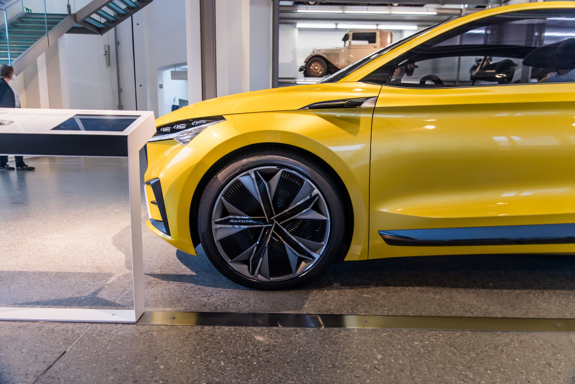 ŠKODA Vision iV w Muzeum w Mladá Boleslav