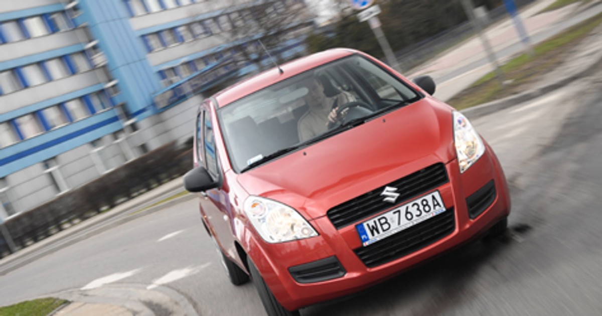 Suzuki Splash 1.0: Mieszczuch dla niewymagających