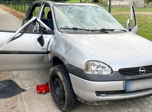 Kierował Oplem jak z horroru. Policjanci połączyli kropki