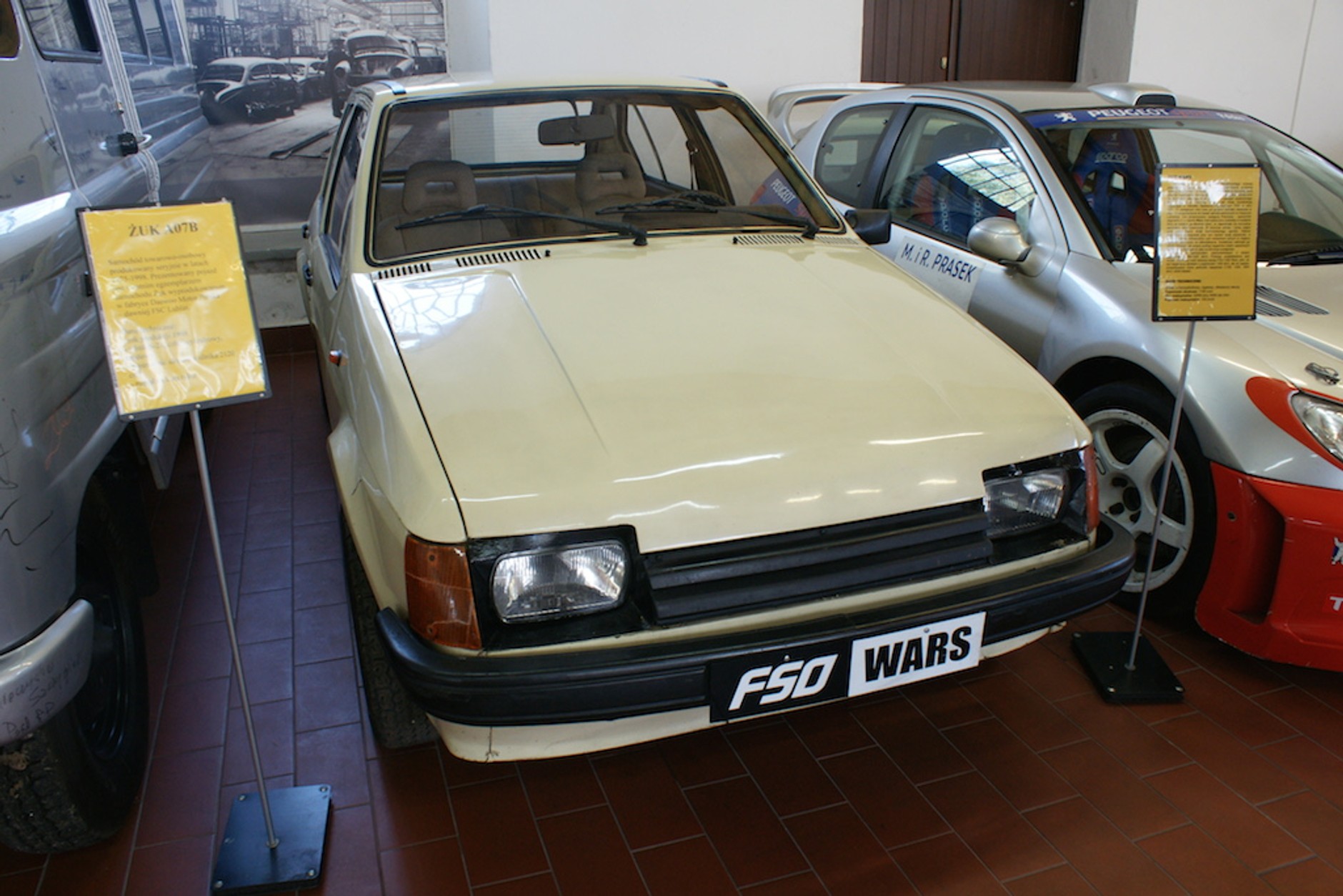 Oldtimery w starej hucie