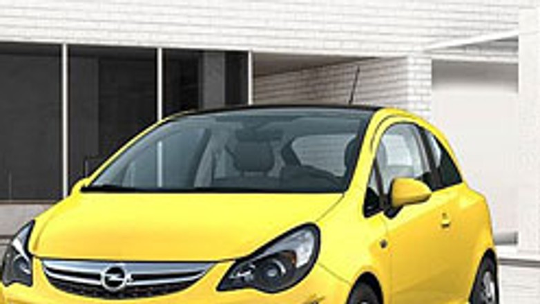 Opla Corsa po faceliftingu w Bolonii