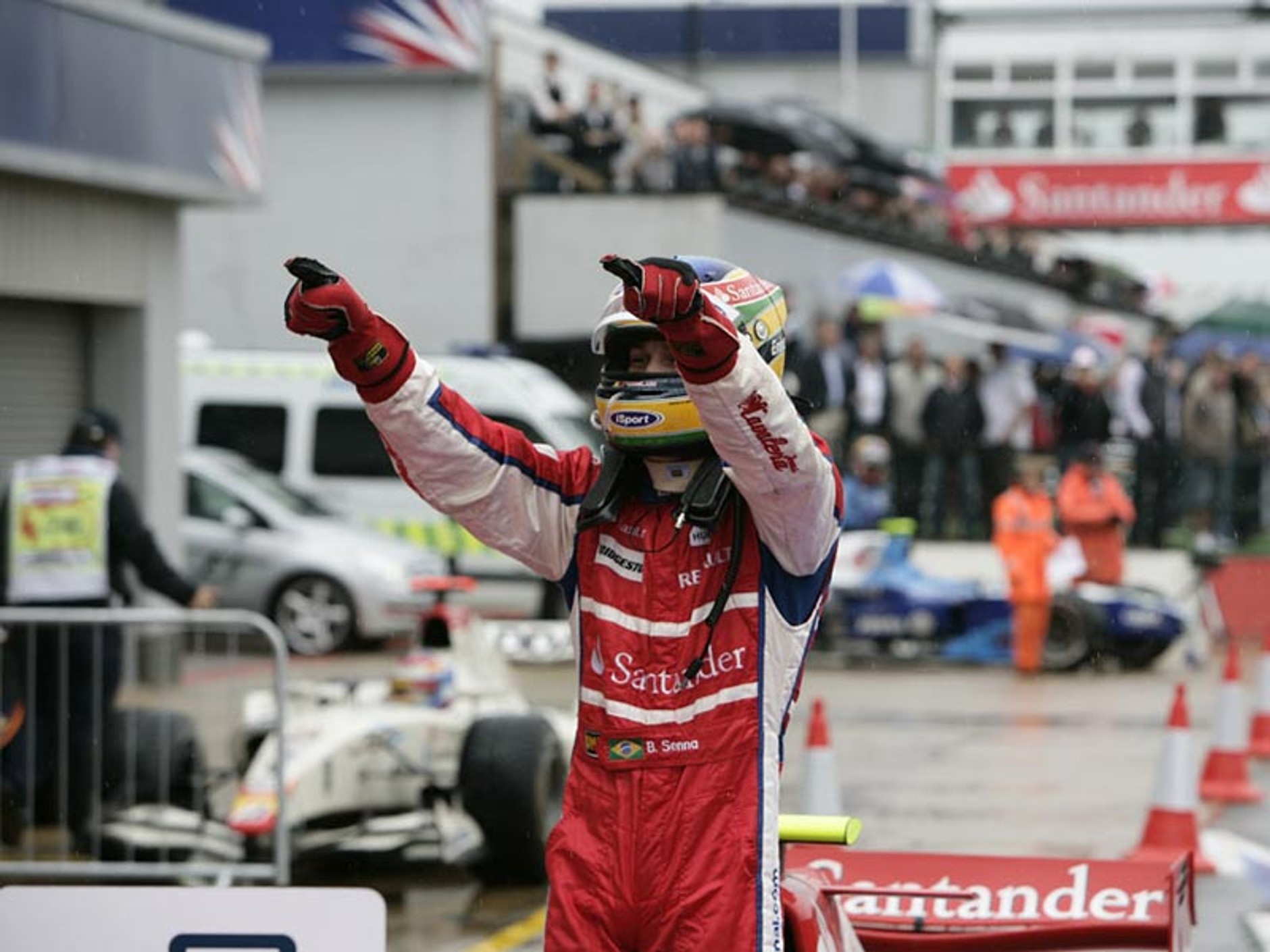 Grand Prix Wielkiej Brytanii 2008: Jiří Křenek i jego fotogaleria