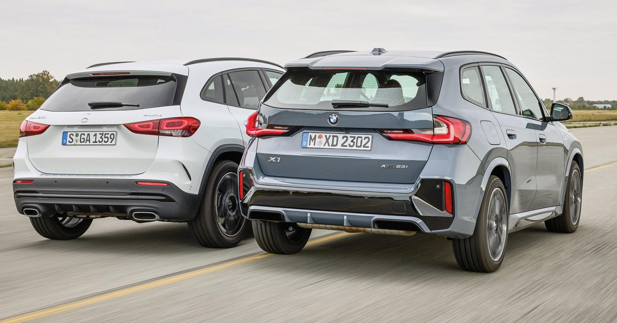 BMW X1 i Mercedes GLA - porównanie