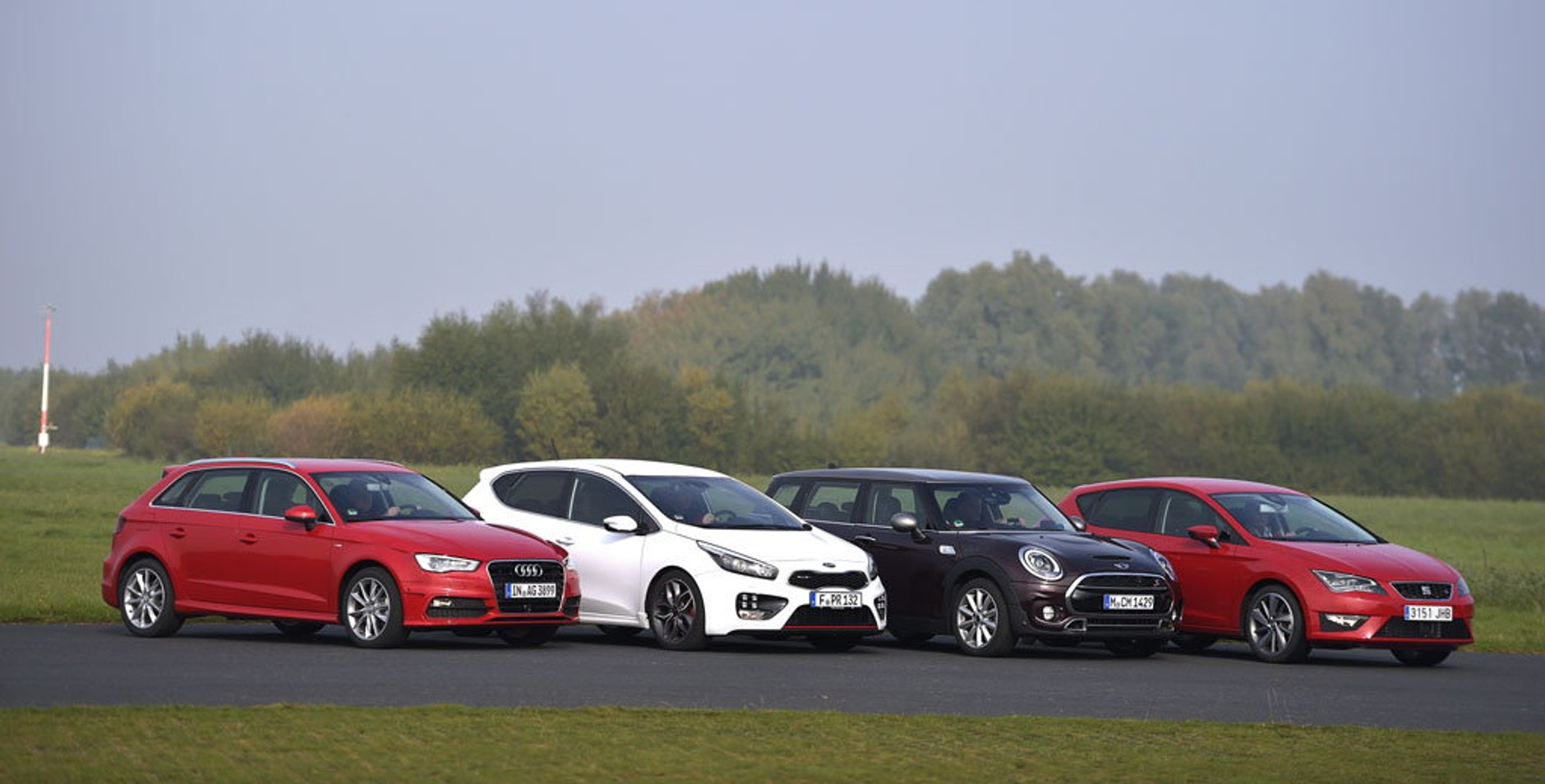 Mini Clubman kontra Audi A3, Kia cee'd GT i Seat Leon