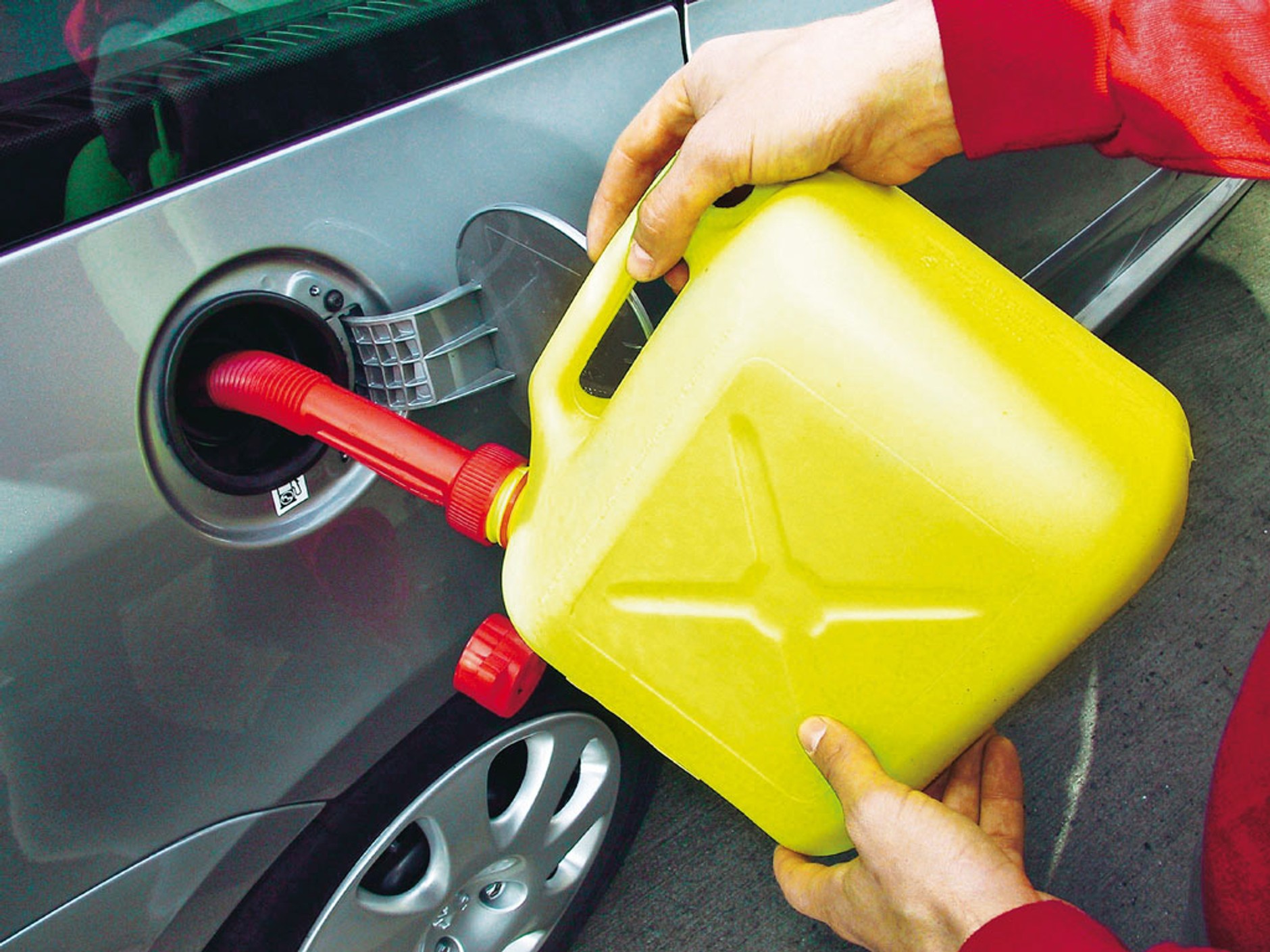 Pomocy! Pomyłka  podczas  tankowania