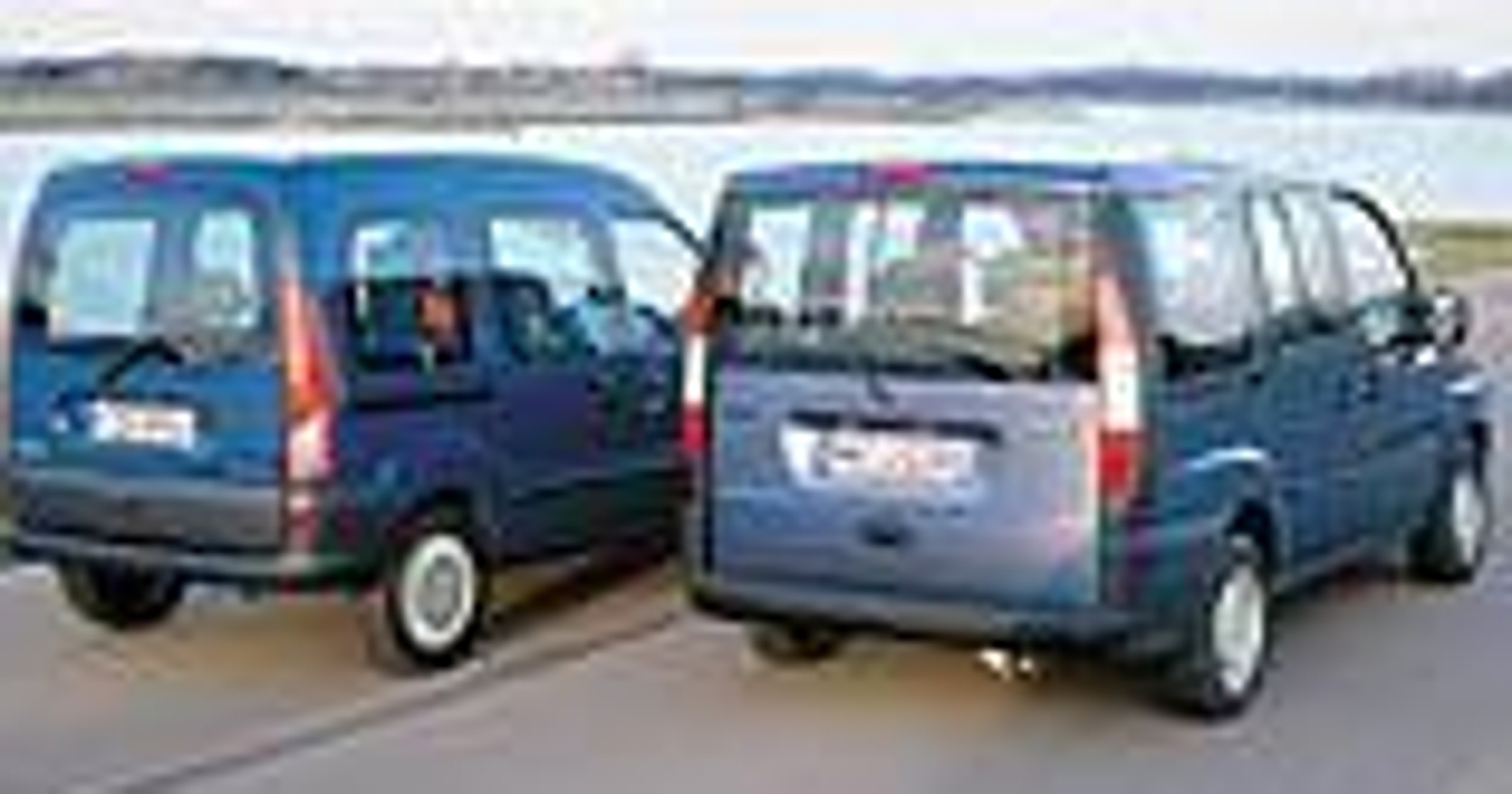 Fiat Dobló 1.2 SX, Renault Kangoo 1.2 RN - Po prostu wielkie