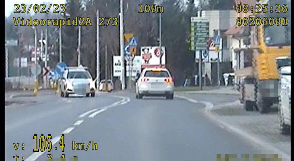 Przekroczenie dozwolonej prędkości o ponad 50 km/h w terenie zabudowanym