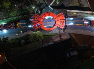 Transport gigantycznej maszyny TBM utrudni ruch na drodze S17 z Warszawy do Lublina