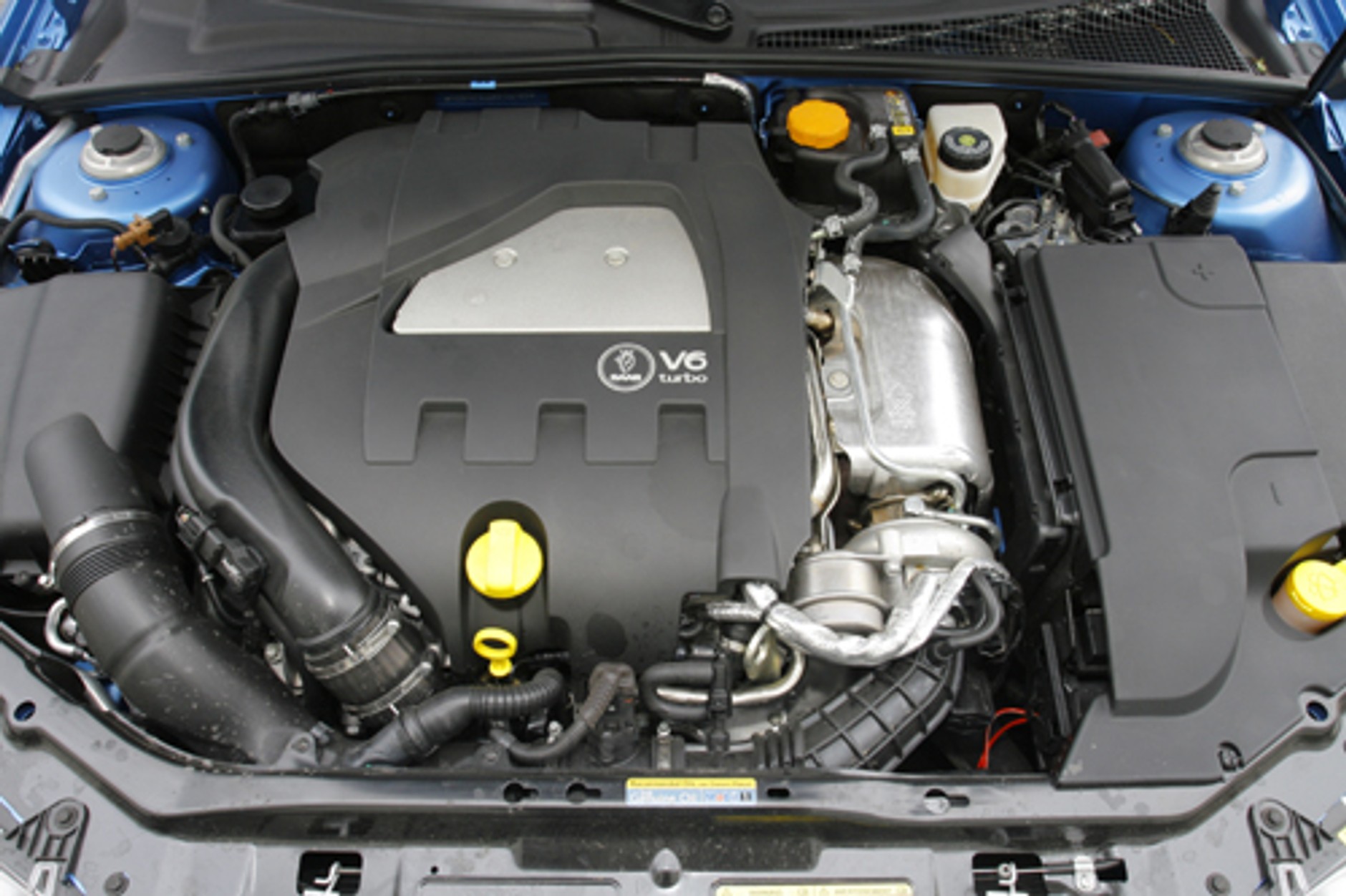 Saab 9-3 2.8 V6 Aero - Błękitna strzała