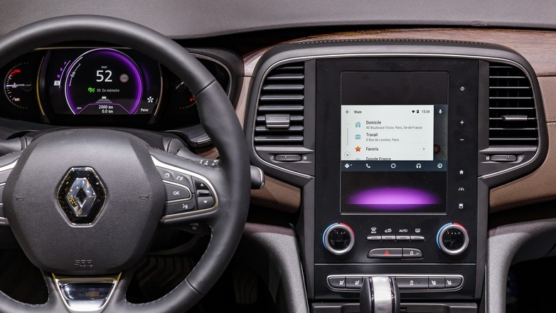 Renault Android Auto Waze