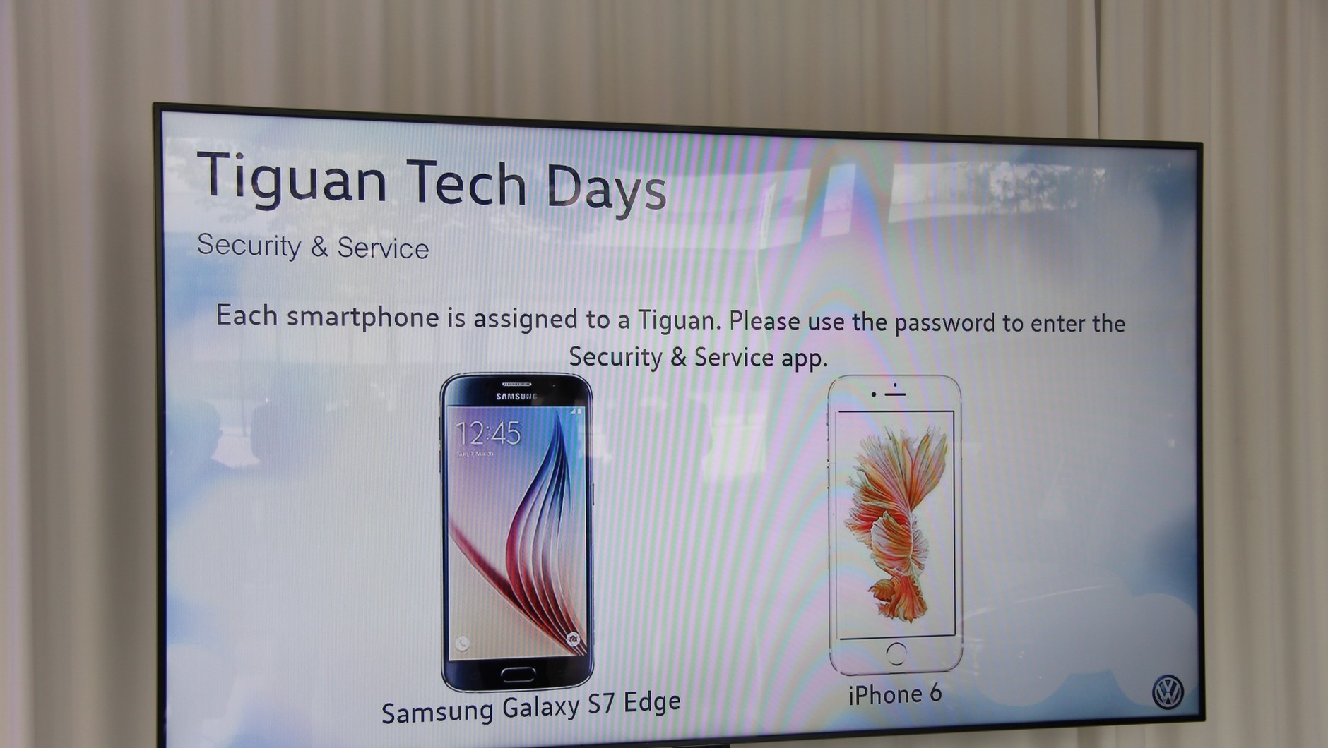 VW Tiguan Tech Day - bez smartfonów ani rusz