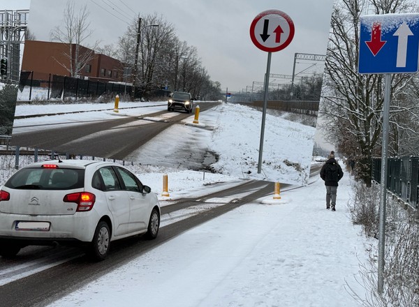 Kto jedzie pierwszy? Gdy jeden kierowca pomyli te dwa znaki, dwaj jadą "na czołówkę"