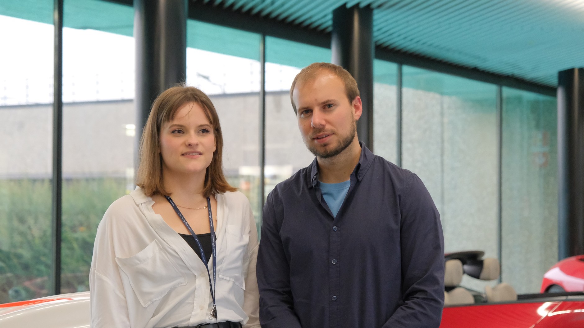 Polscy stażyści w muzeum Pininfariny