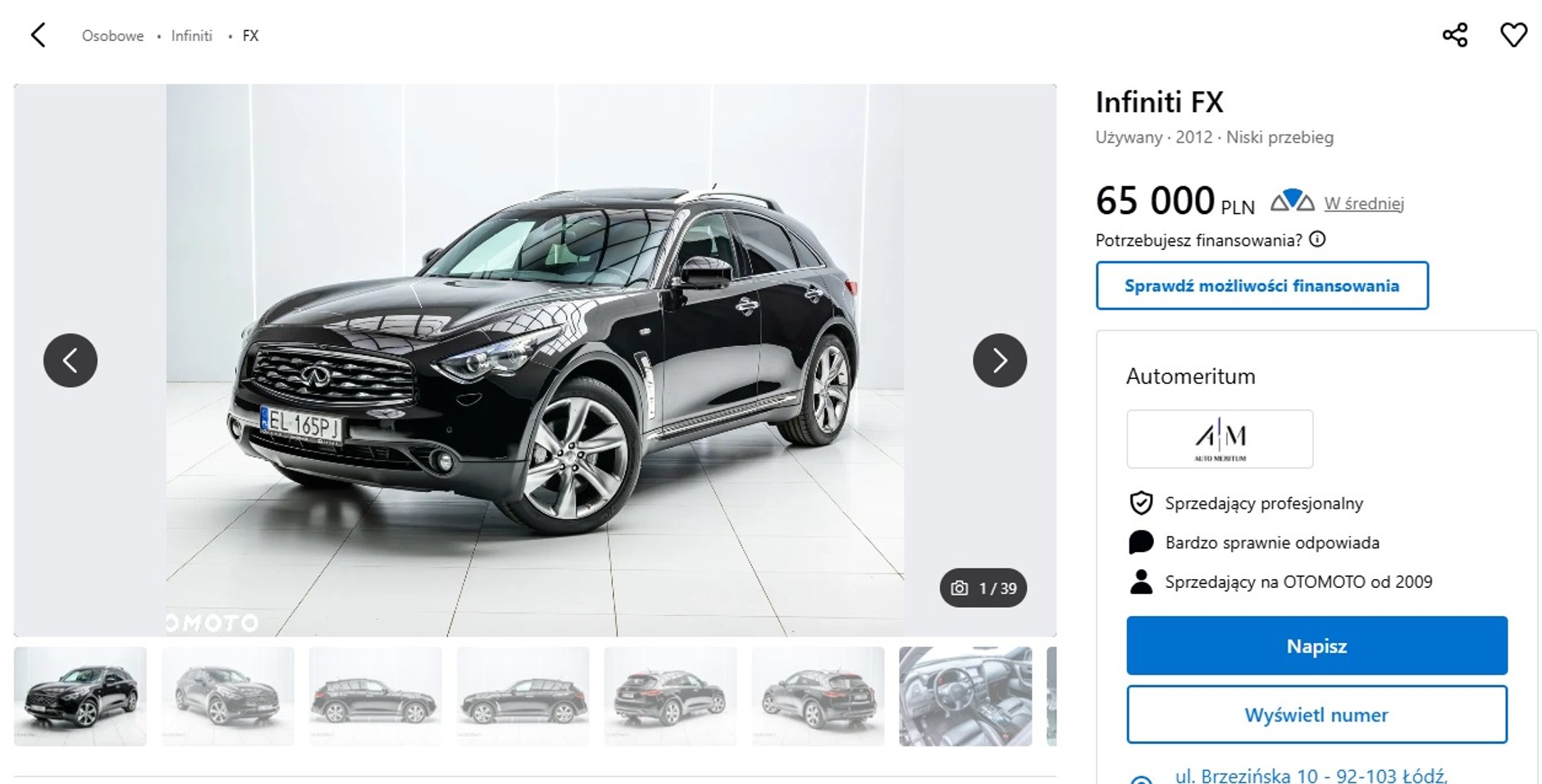 Infiniti FX