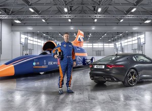 Bloodhound World Land Speed Record - Jaguar wspiera próbę pobicia rekodu szybkości na lądzie.