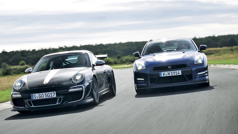 Porsche 911 GT3 RS 4.0 kontra Nissan GT-R: który okaże się lepszy na torze?